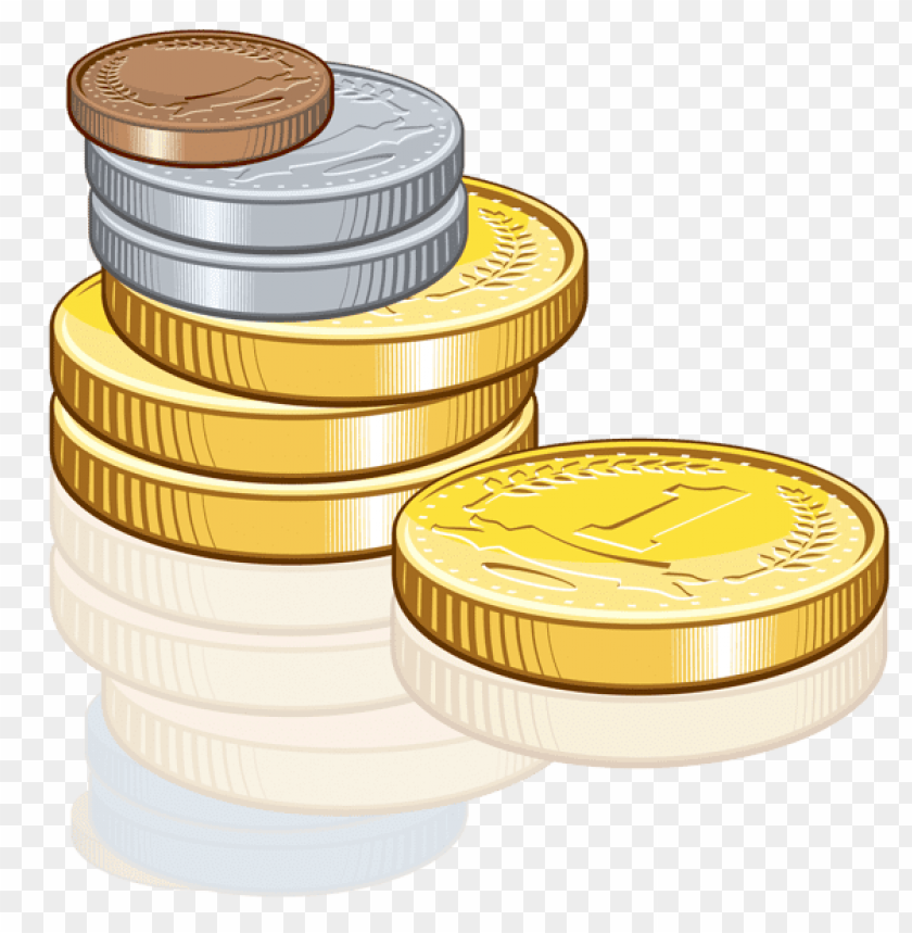 gold coins clipart png photo - 30276