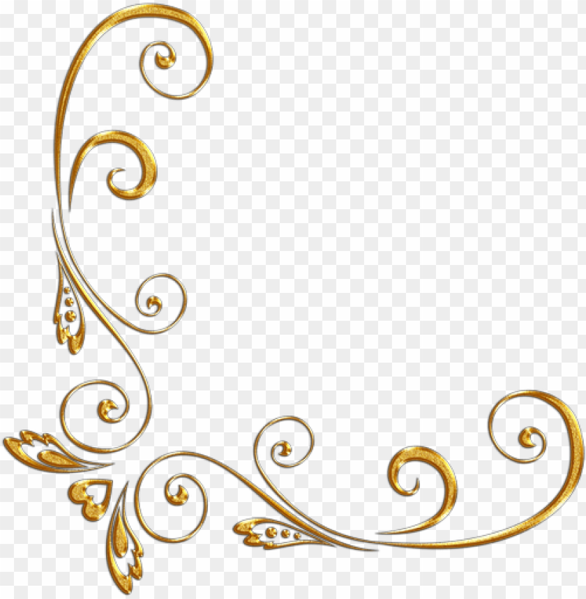 gold corner designs png PNG transparent with Clear Background ID 115564