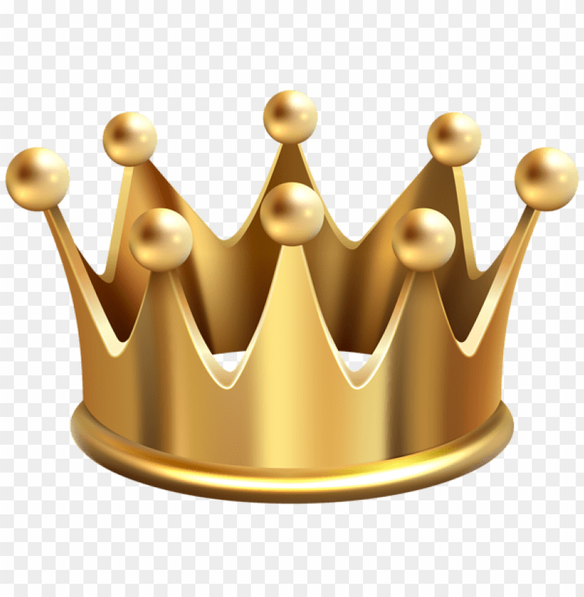 gold crown clipart png photo - 48542