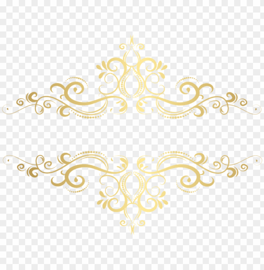 gold decorative element