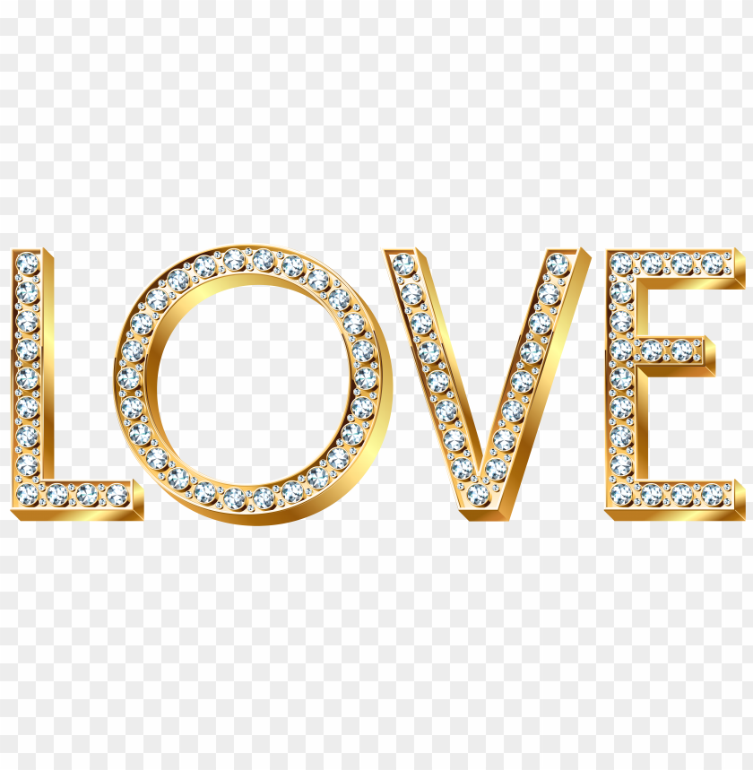 free PNG gold diamond love PNG image with transparent background PNG images transparent