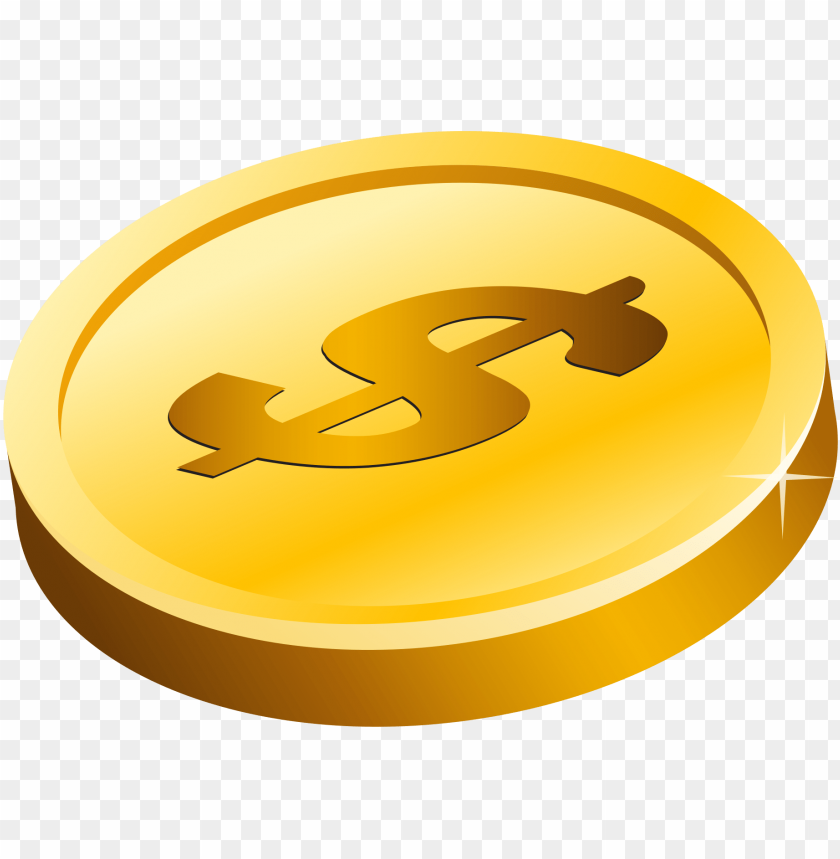 gold dollar png - Free PNG Images ID 7530