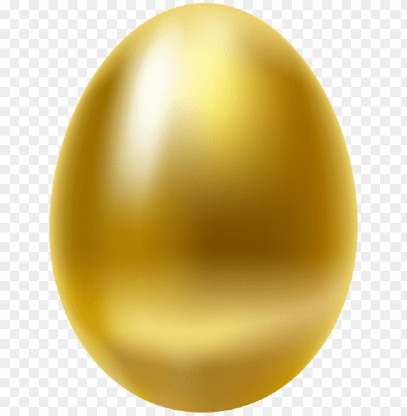 Floral easter egg with golden texture PNG - Similar PNG