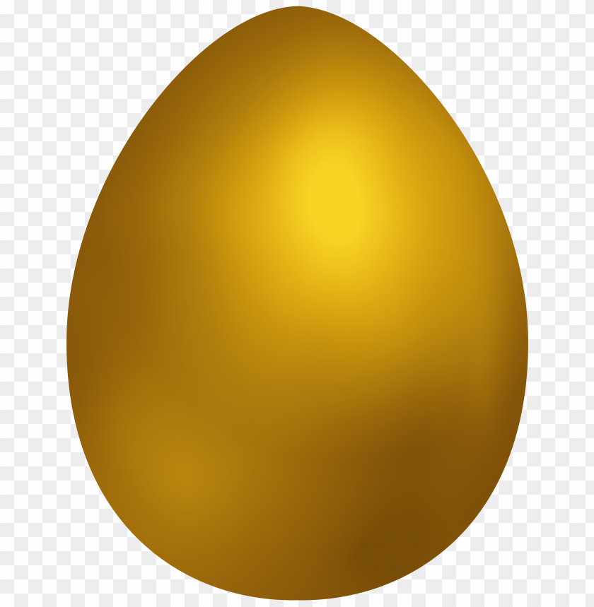 gold easter egg clipart png photo - 31088