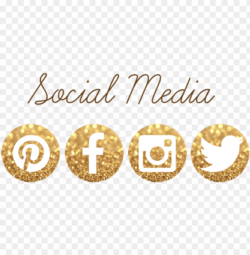Gold Facebook And Instagram Logo Png Image With Transparent Background Toppng