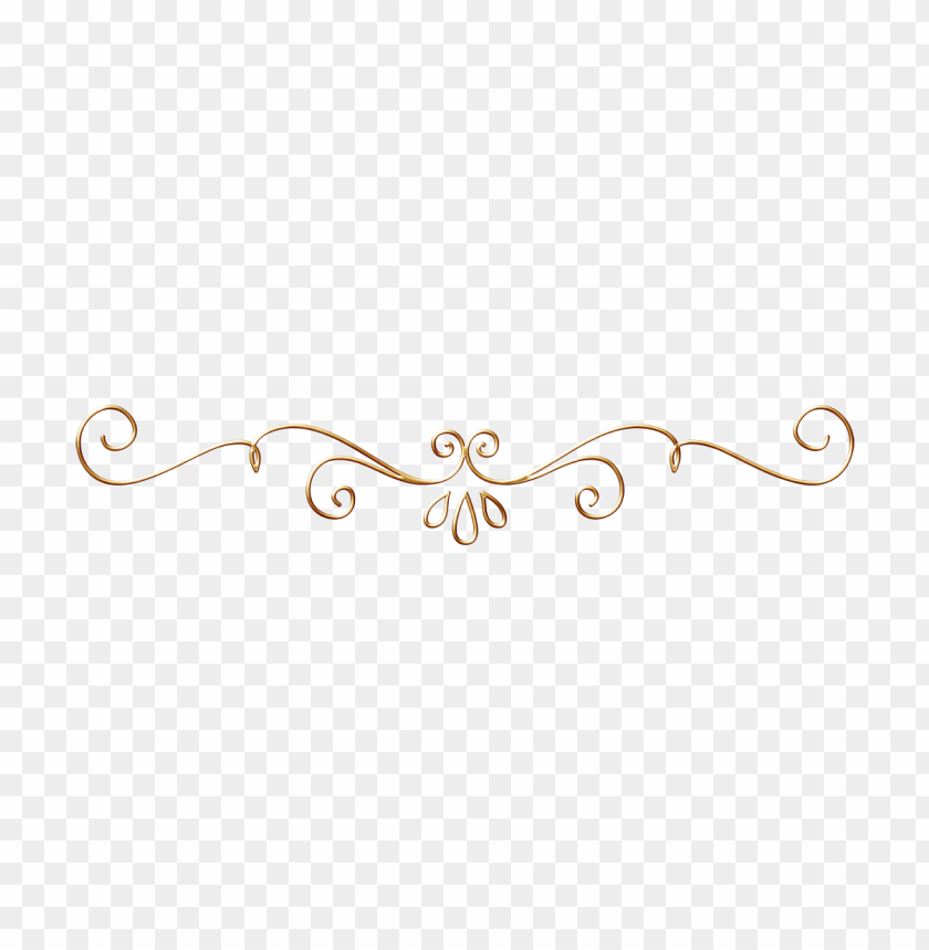 Gold Fancy Line Designs PNG Transparent With Clear Background ID 115738 