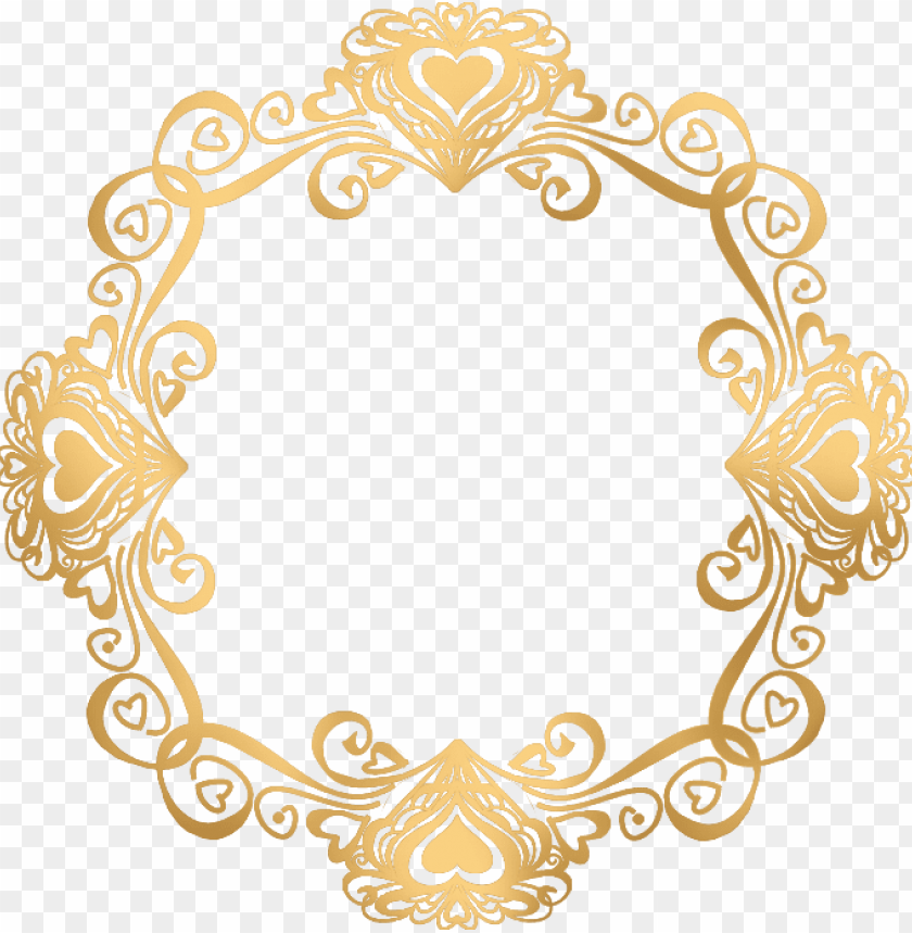 Free download | HD PNG gold floral border png PNG transparent with ...