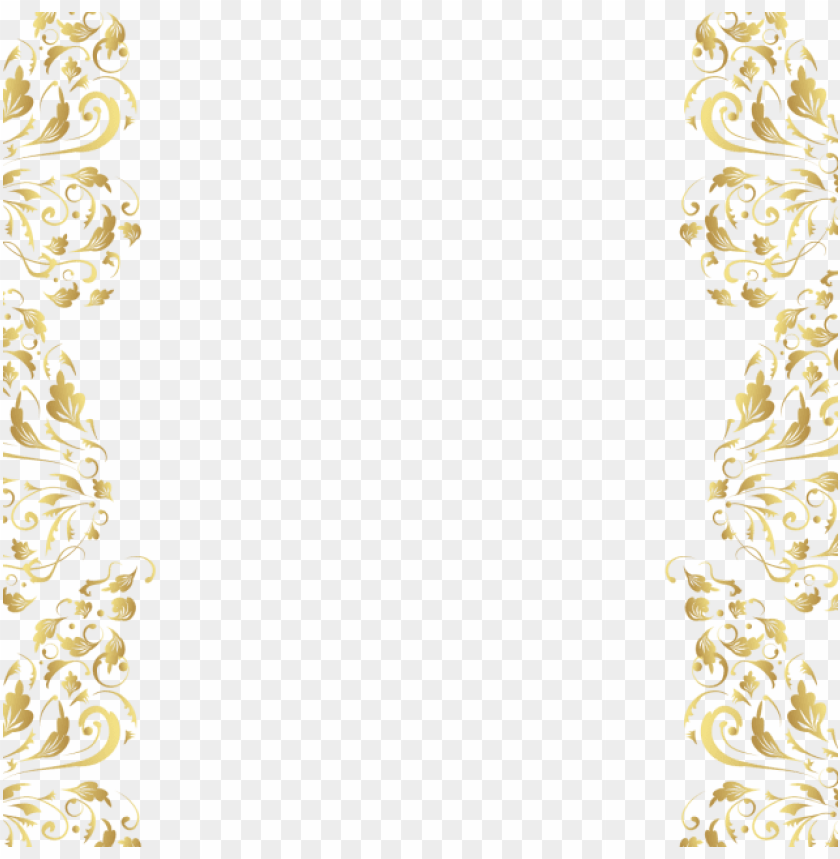 Free download | HD PNG gold floral border png PNG transparent with ...
