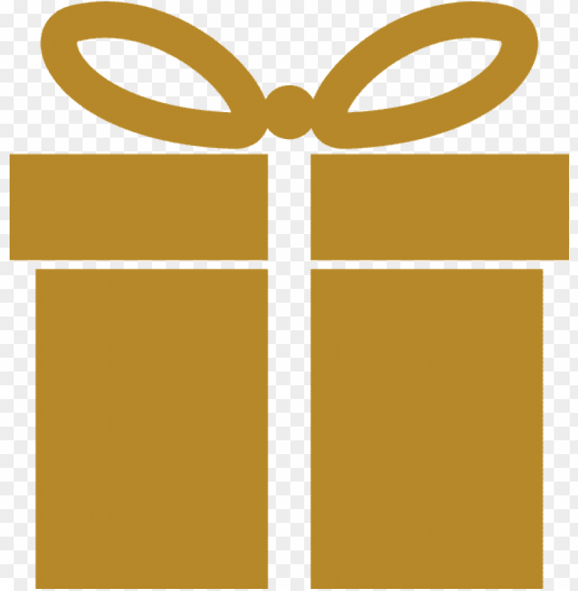 Gold Gift Icon Png Image With Transparent Background Toppng