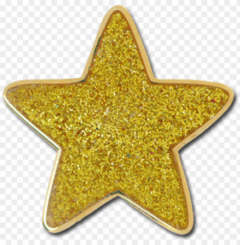 gold glitter star PNG transparent with Clear Background ID 81222