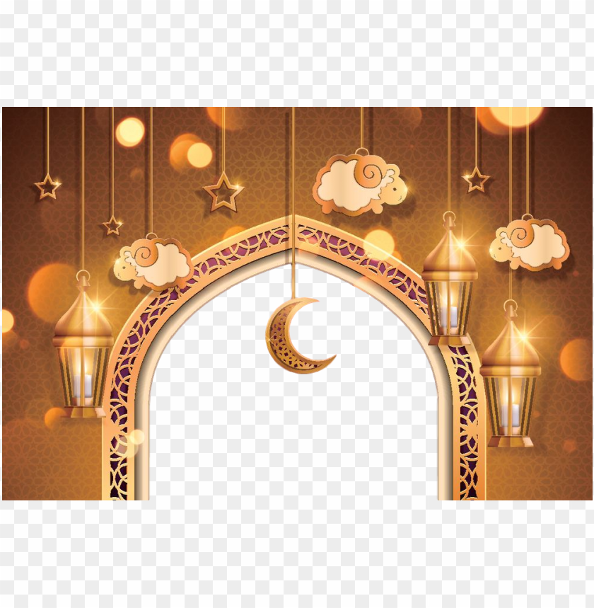 gold islamic holidays  illustration PNG image with transparent background@toppng.com