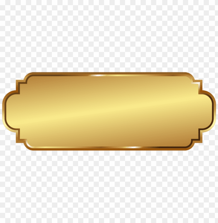 gold label template clipart png photo - 51523