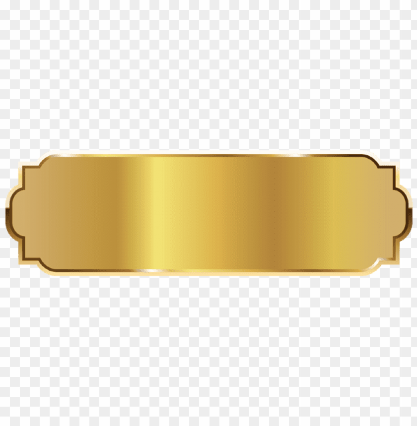 gold label template clipart png photo - 51565