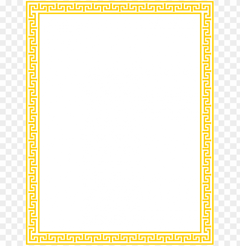 gold line border PNG transparent with Clear Background ID 114898