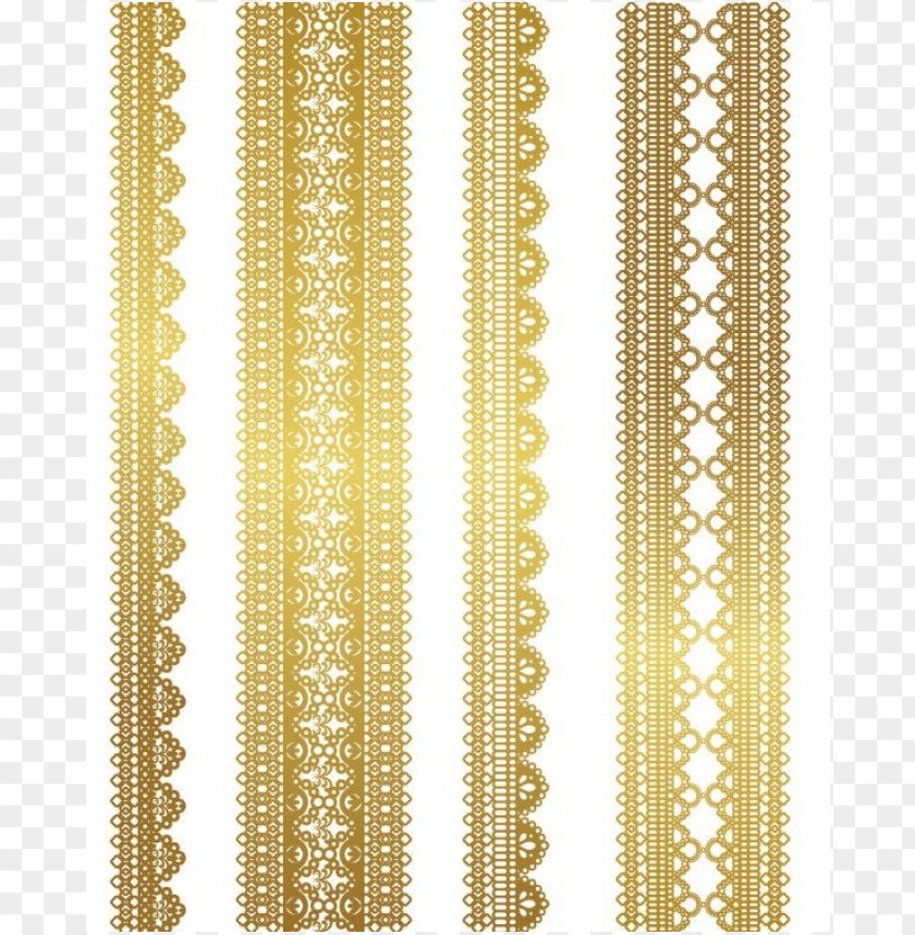 gold line border PNG transparent with Clear Background ID 116518
