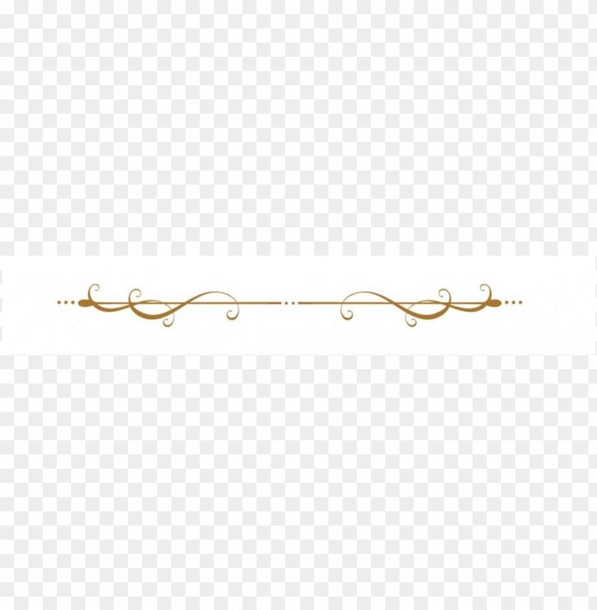 gold line break PNG image with transparent background | TOPpng