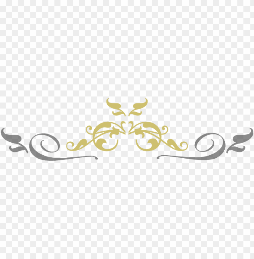 gold line clip art PNG transparent with Clear Background ID 115561