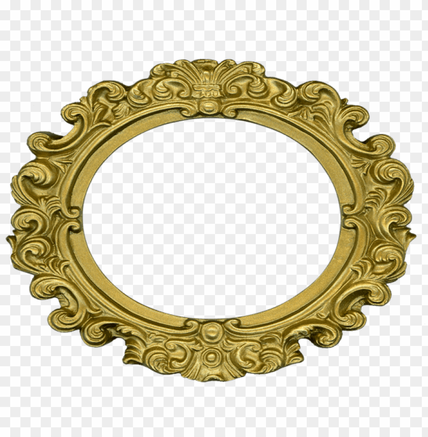 gold oval frame png, frame,gold,oval,png