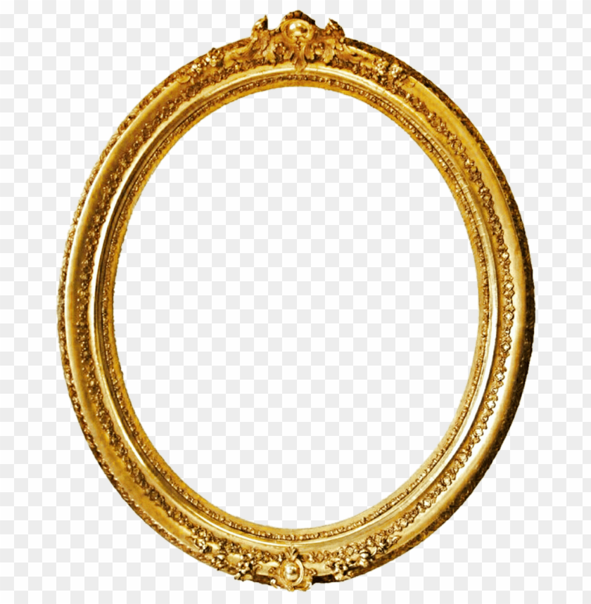 Free Download HD PNG Gold Oval Frame Png PNG Transparent With Clear Background ID TOPpng