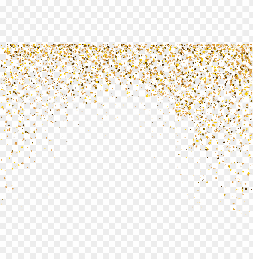 gold particles PNG transparent with Clear Background ID 79196