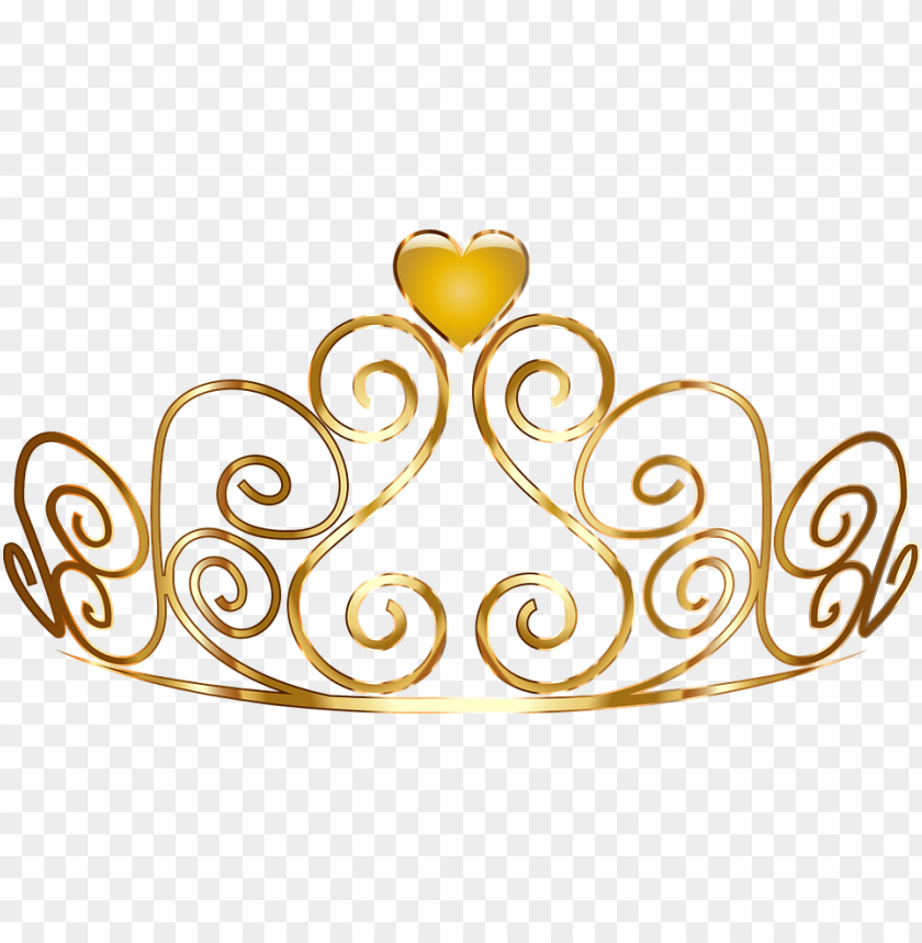 gold queen crown