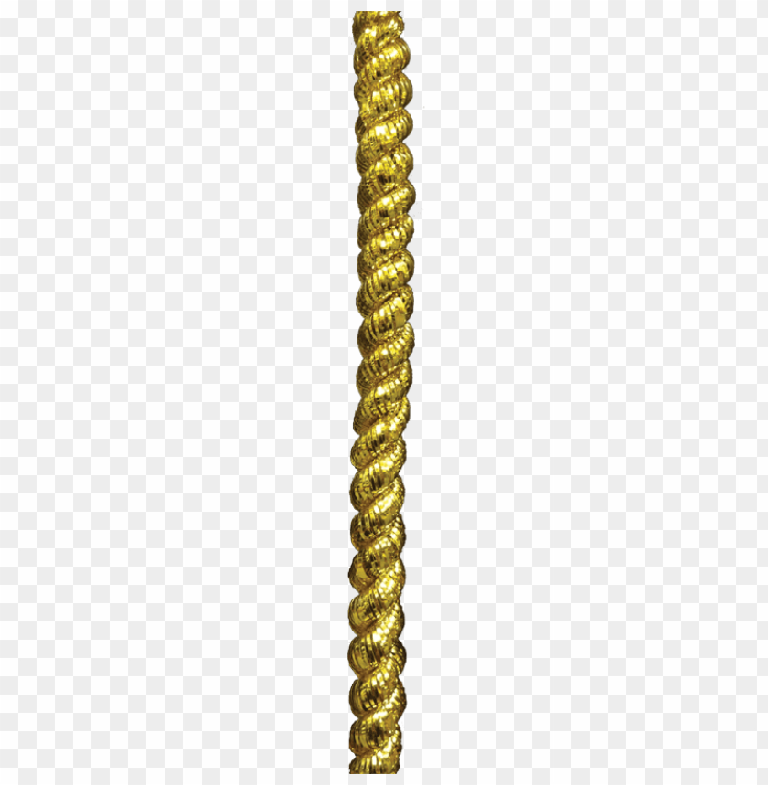 gold rope chain png PNG transparent with Clear Background ID 115838