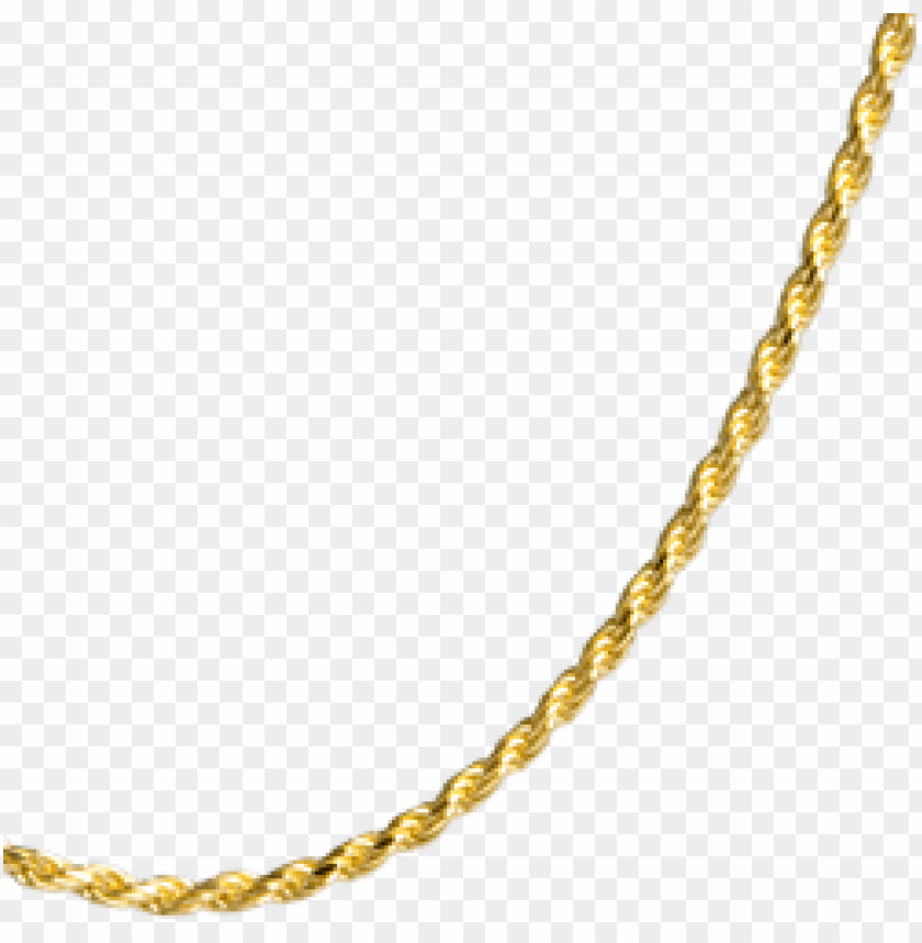 gold rope chain png PNG transparent with Clear Background ID 115839