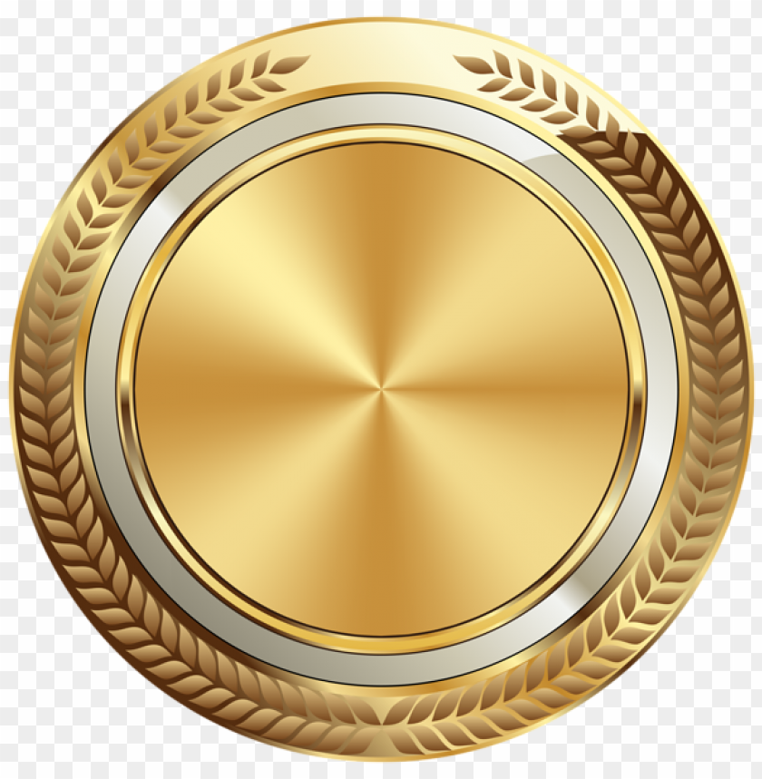 Gold Seal Badge Template Transparent Image PNG Transparent With Clear ...