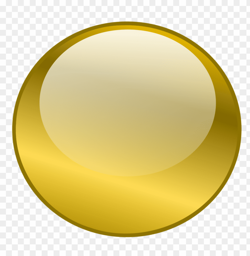 gold shiny button png PNG transparent with Clear Background ID 115189
