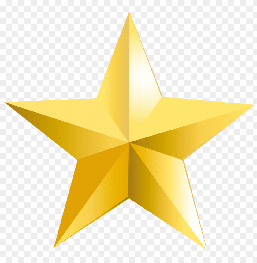 gold star clipart png photo - 30075