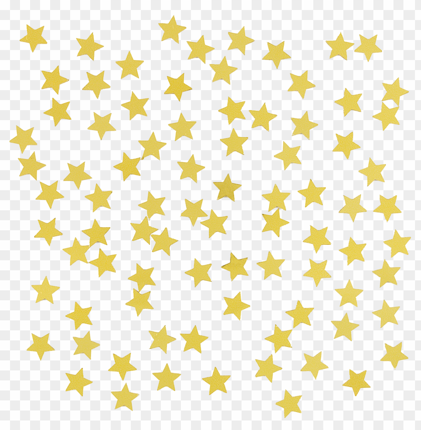 gold star sticker pattern yellow PNG image with transparent background@toppng.com