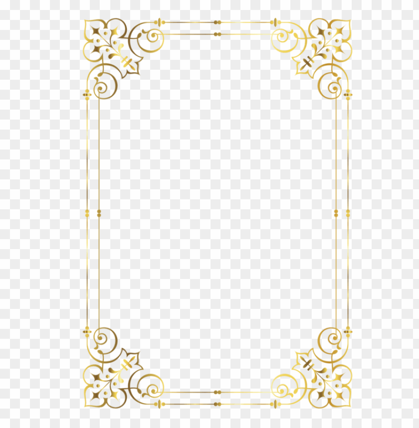 gold wedding border png PNG transparent with Clear Background ID 116616