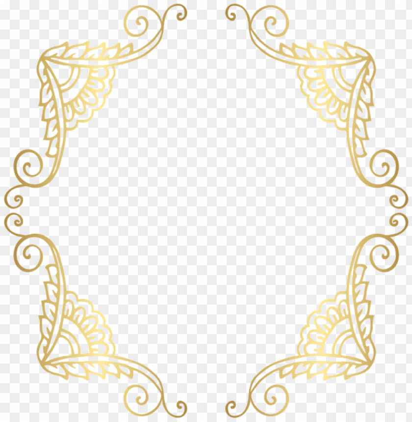 golden border frame