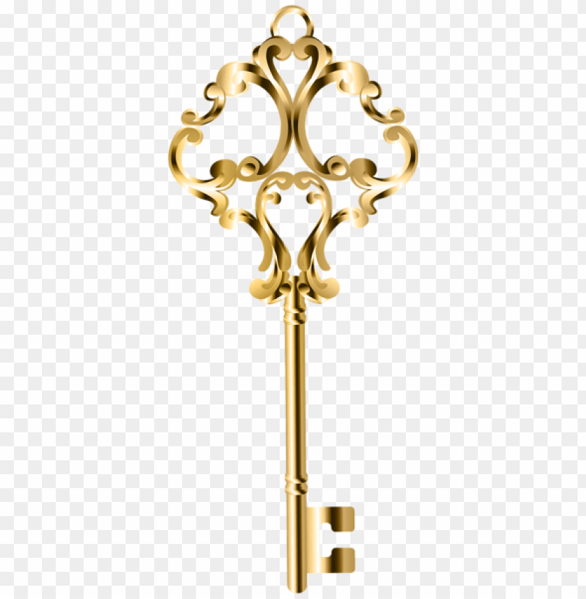 golden key png