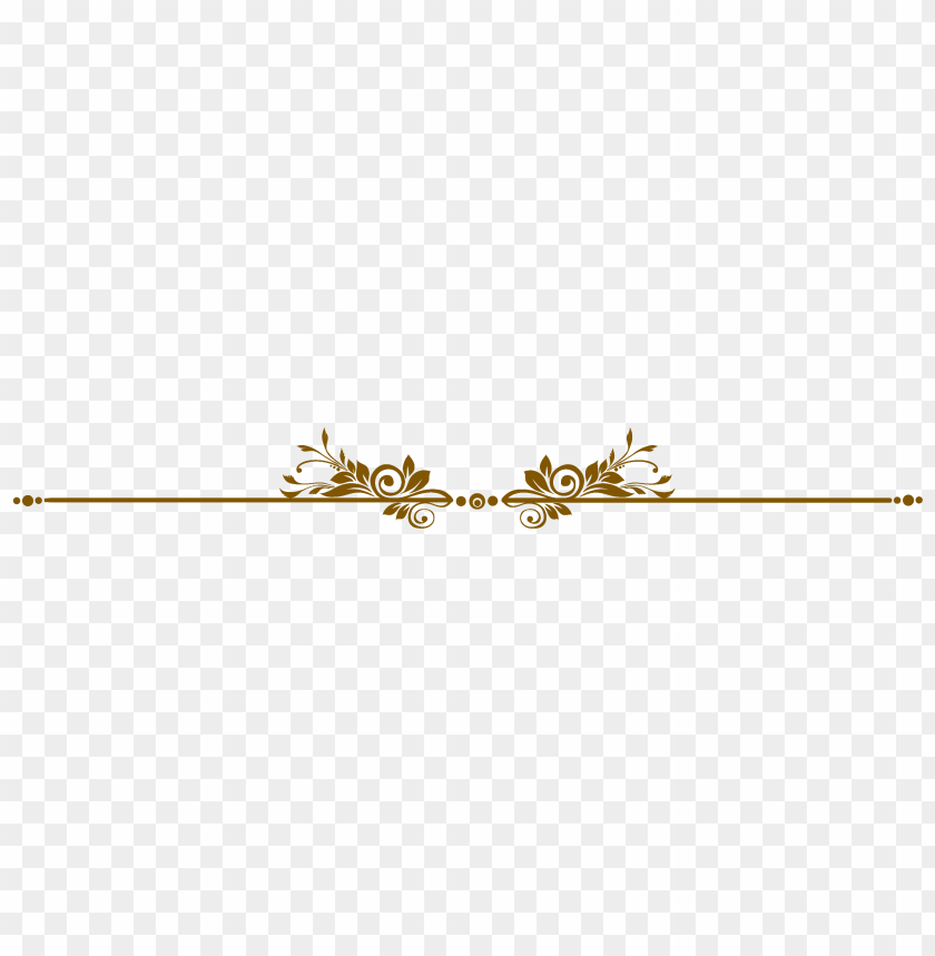 gold line png
