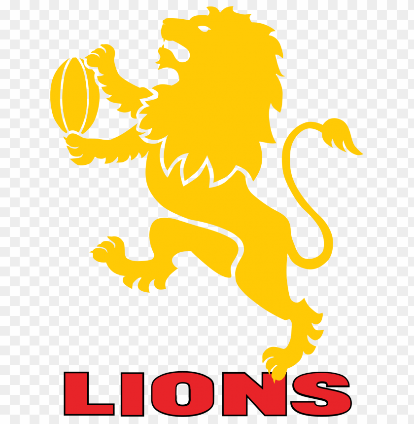 Golden Lions Rugby Logo Png Images Background Toppng