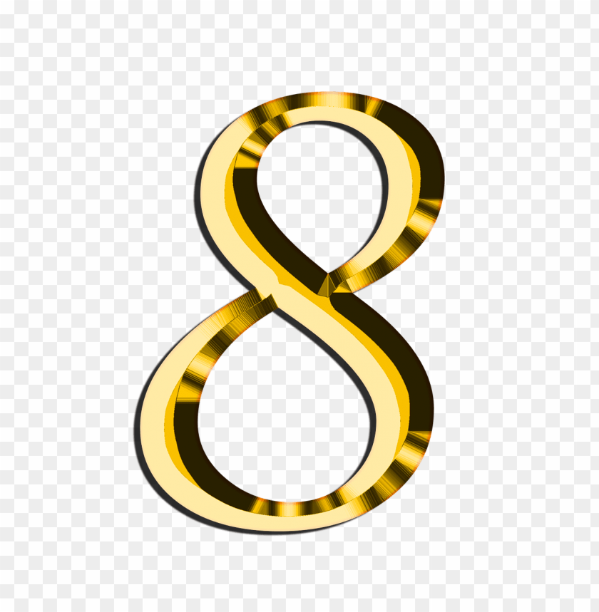 miscellaneous, numbers, golden number 8, 