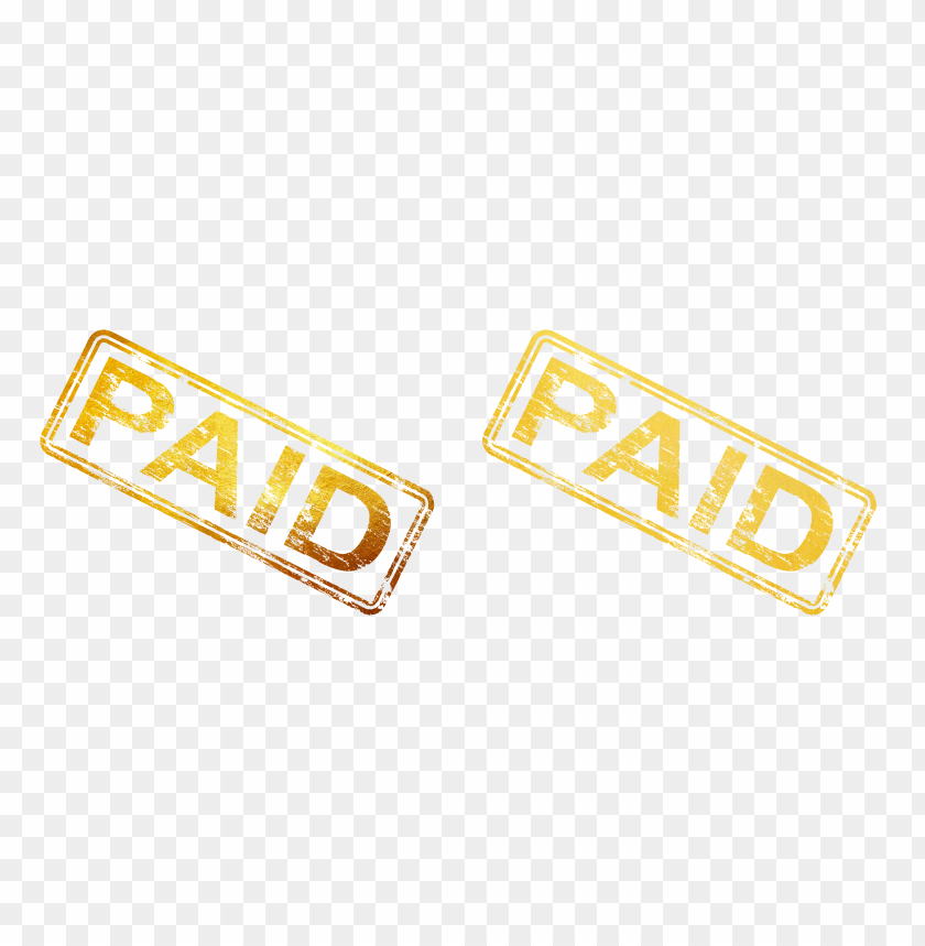 free PNG golden paid stamp business icon PNG image with transparent background PNG images transparent