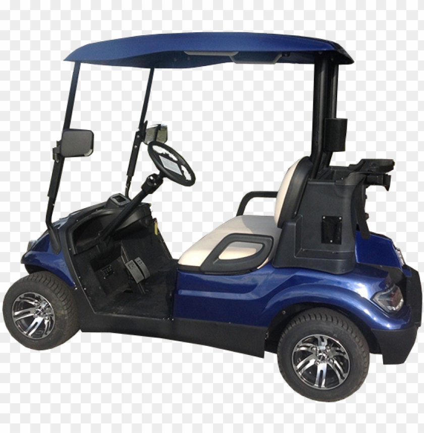 Golf Buggies Blue Cart Side View PNG Transparent With Clear Background ID 474824