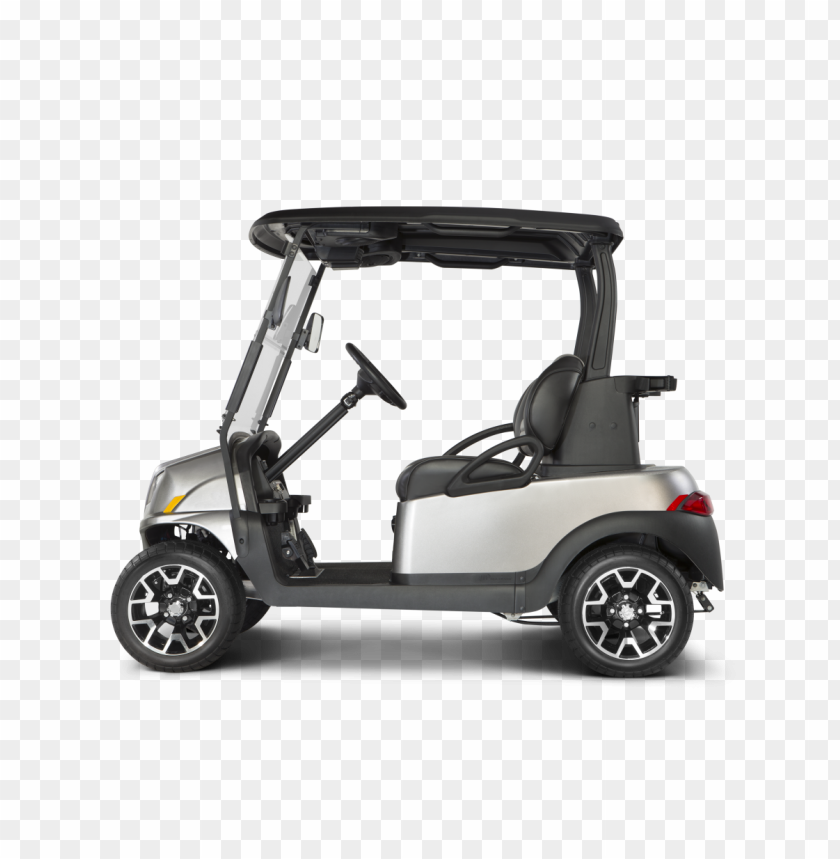 golf buggies cart car vehicle side view PNG image with transparent background@toppng.com