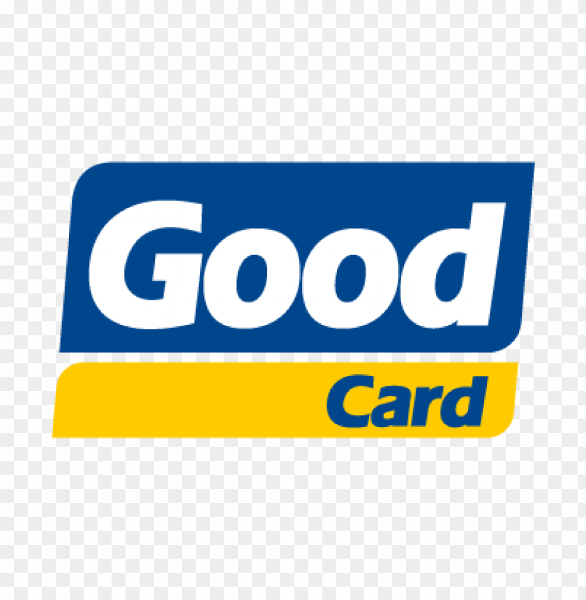  good card logo vector free download - 465824