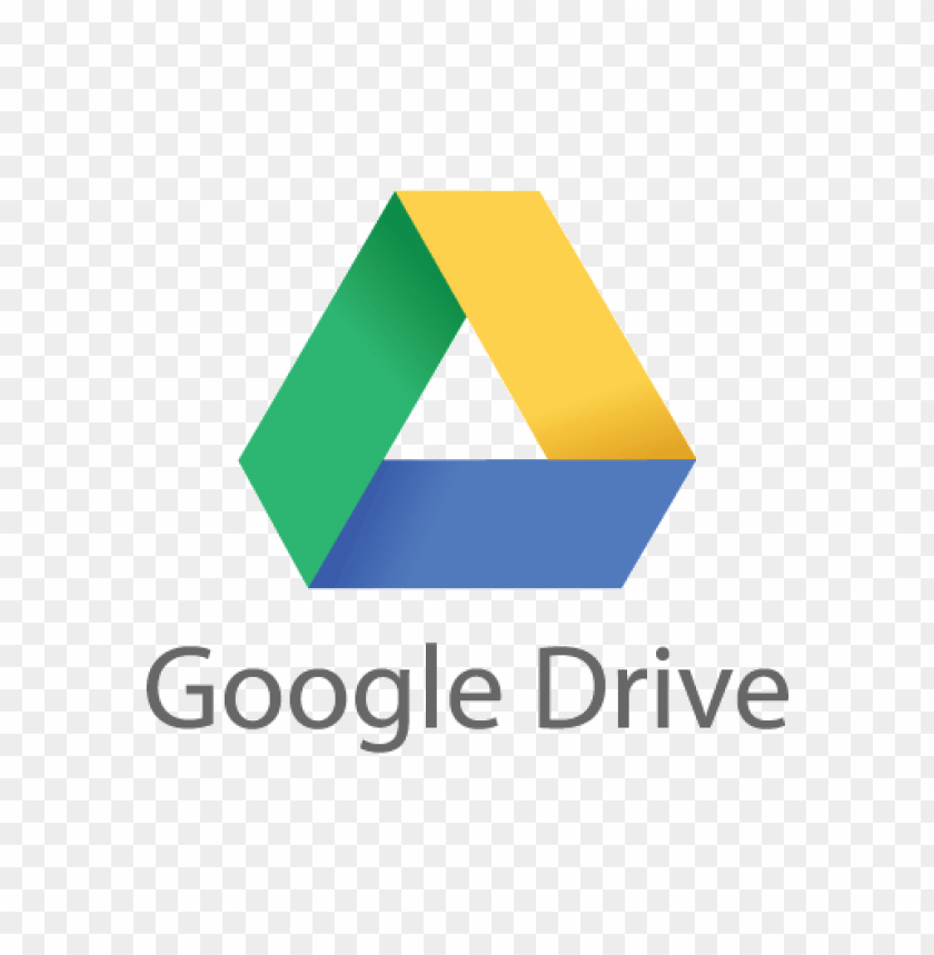 Google Drive Logo Vector Free Download TOPpng