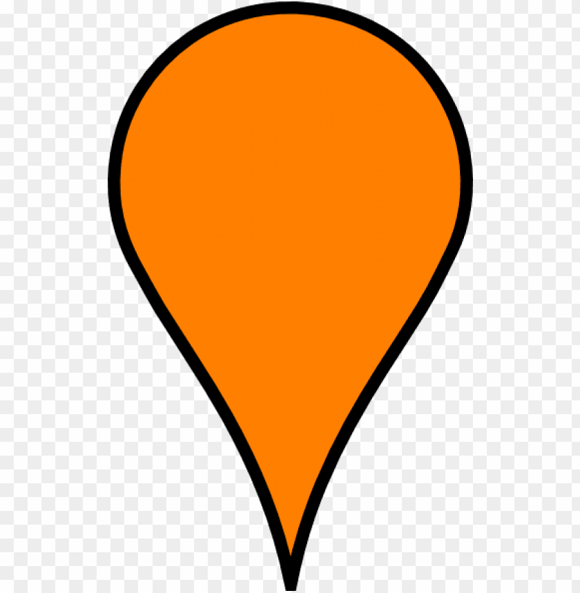 google map pin icon  - google maps icon orange png - Free PNG Images@toppng.com