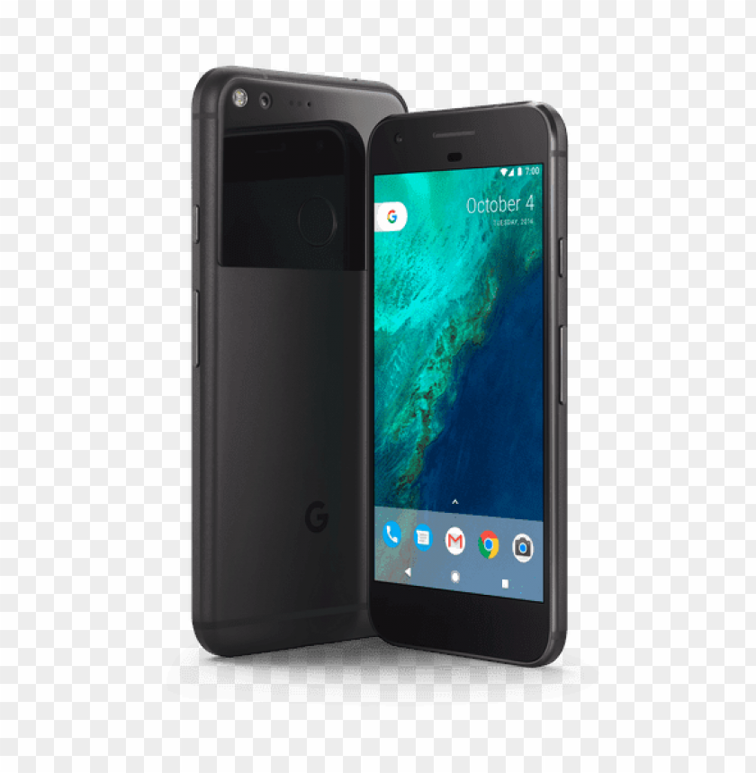 Transparent Background PNG of google pixel 1 sideways view - Image ID 25906