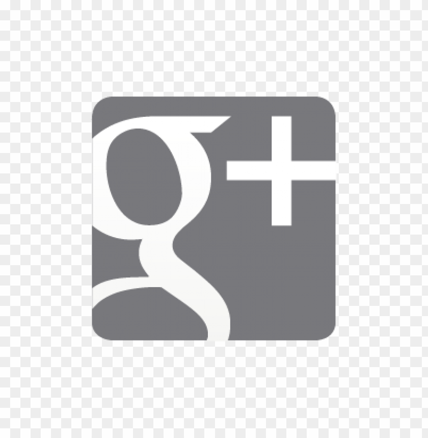  google plus grey vector logo - 469984