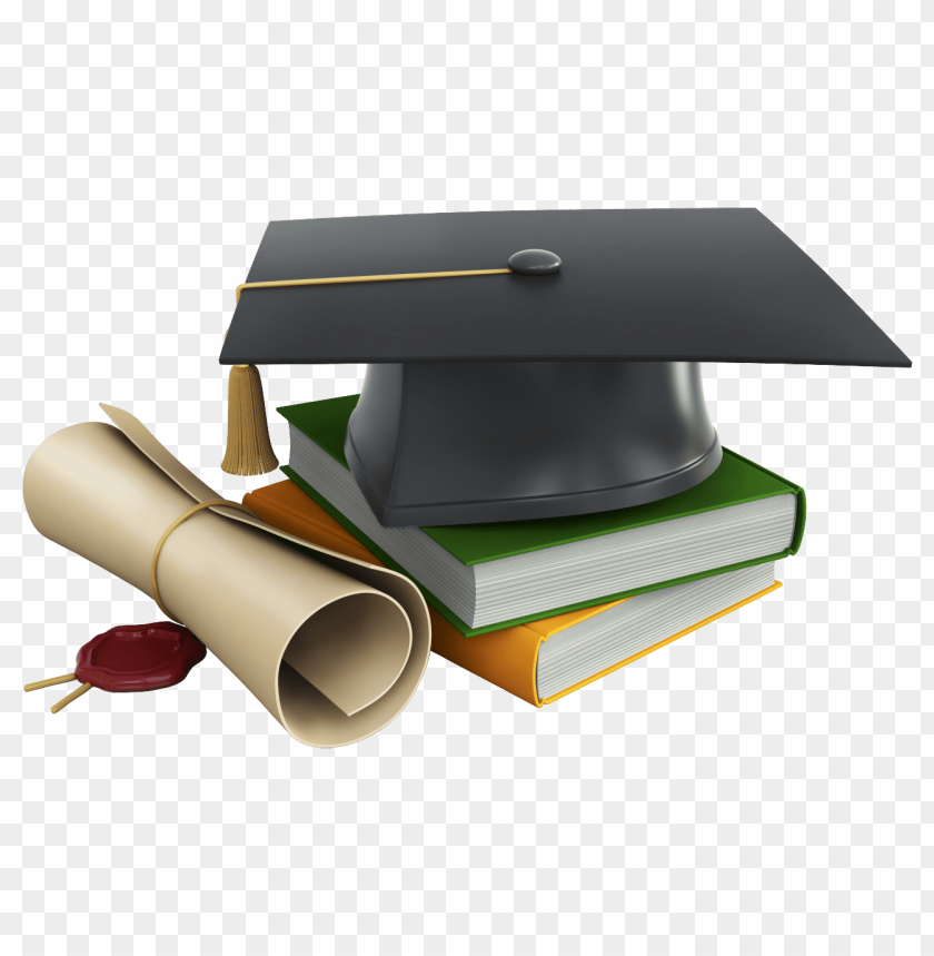 books, cap, diploma, graduation