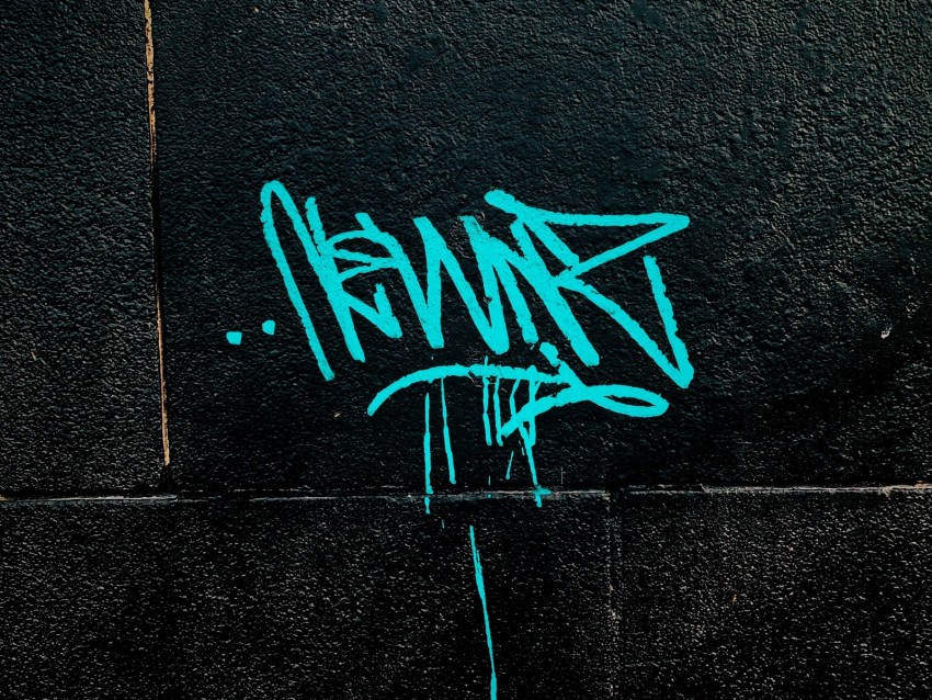 graffiti, wall, inscription, paint