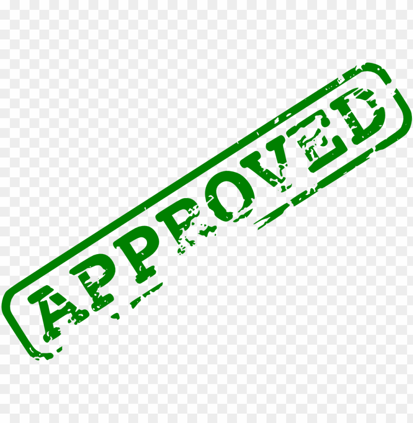 green approved accepted rectangle stamp PNG image with transparent background@toppng.com