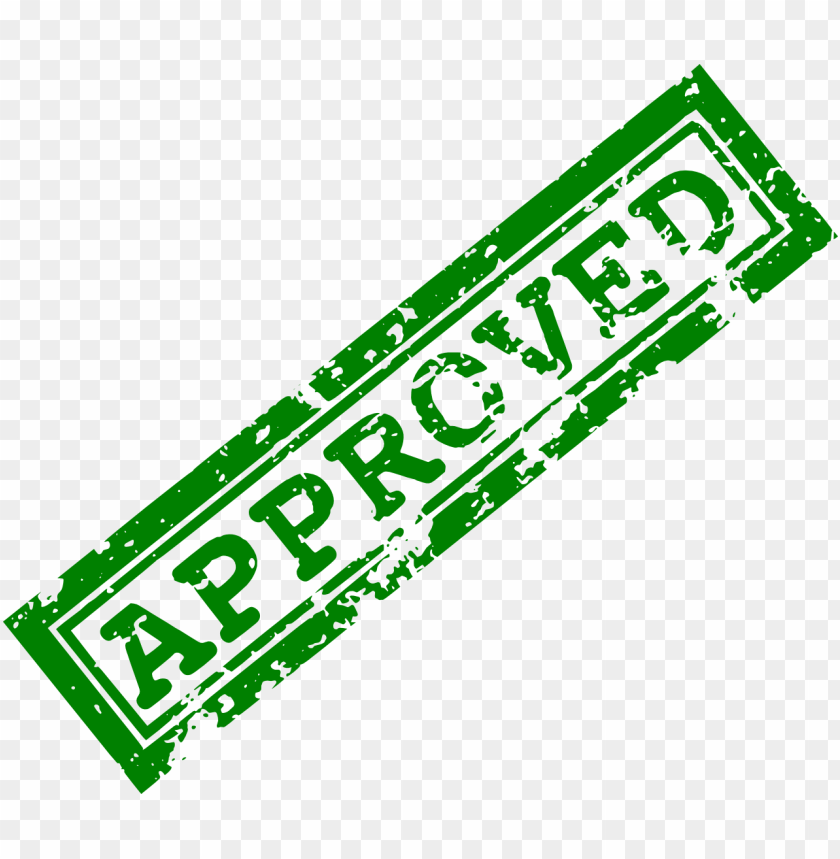 green approved stamp png - Free PNG Images ID is 4304