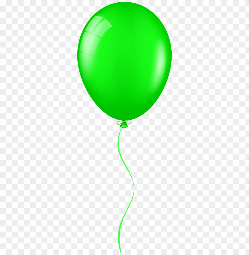 balloon, green